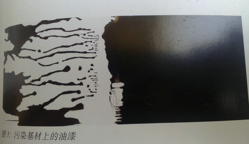 涂料中的縮孔現象